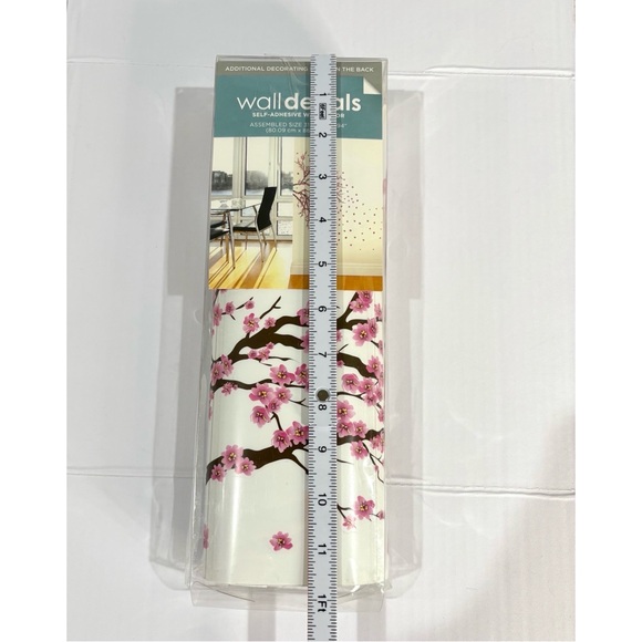 NEW! Wall Decals Cherry Blossom Branch Tree Flowers 31x33" - Picture 6 of 7